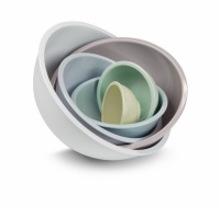 Melamine Bowl Set Lipped by CKS Zeal Neutral Colours